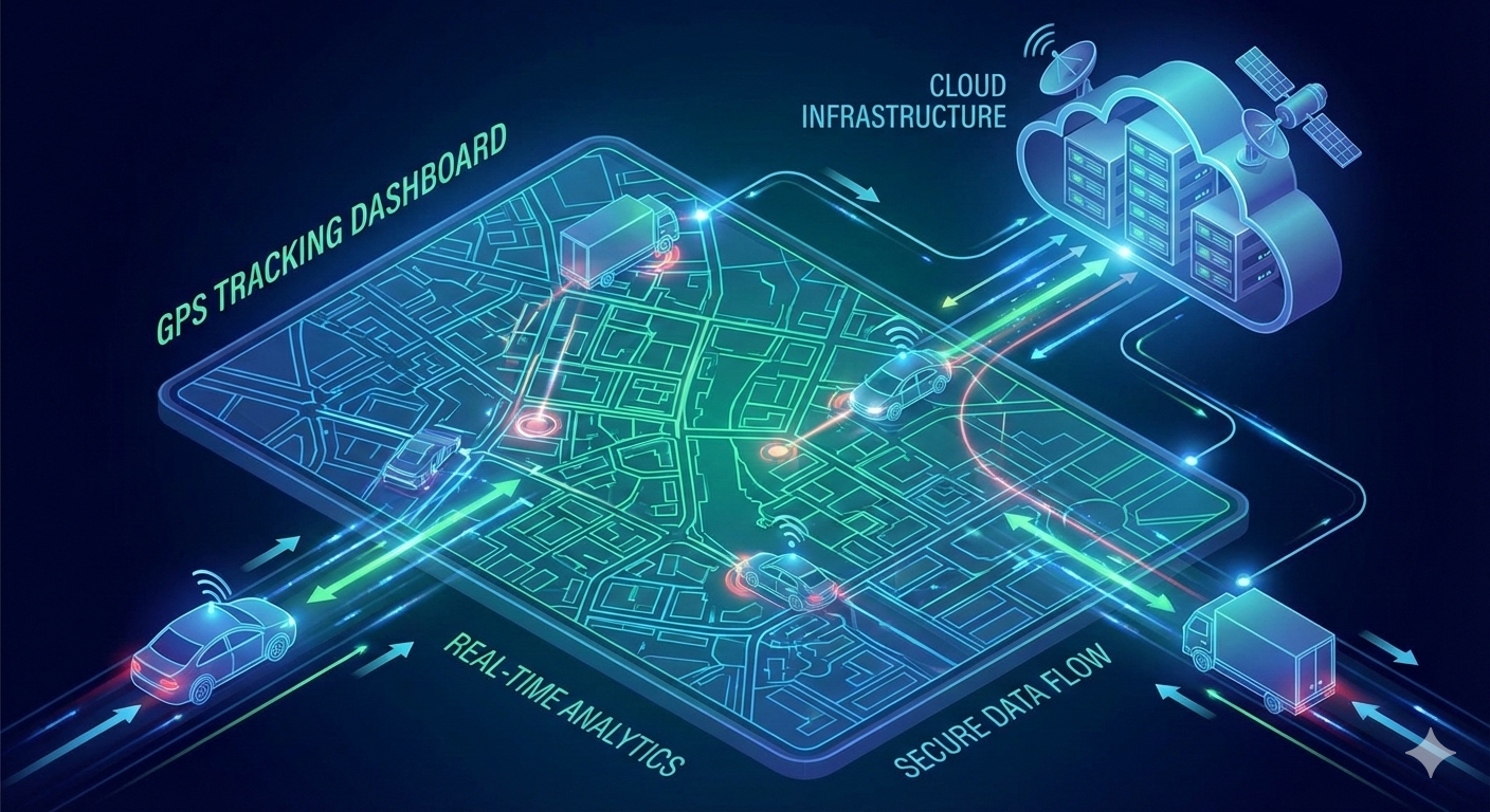 High-performance GPS tracking system