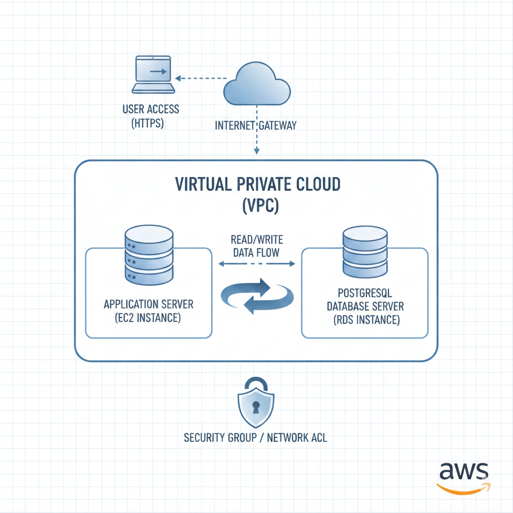 AWS EC2 cloud architecture diagram