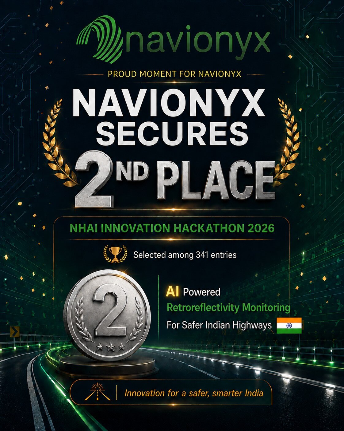 Navionyx at the 6th NHAI Innovation Hackathon 2026