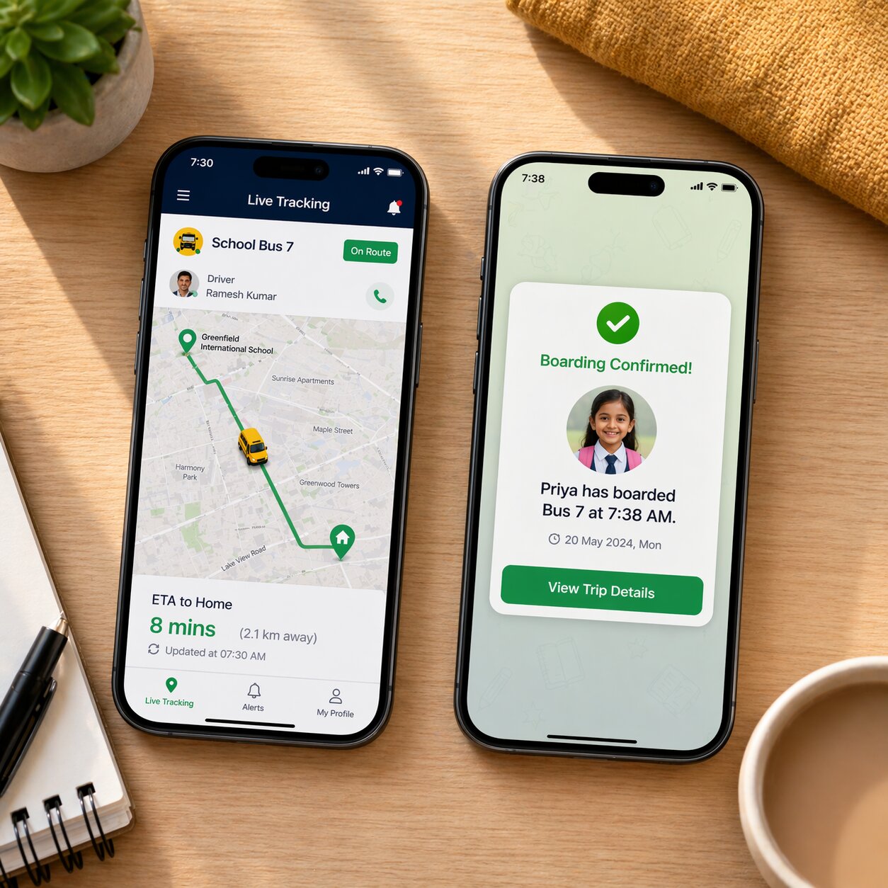 Navionyx Parent Tracking App