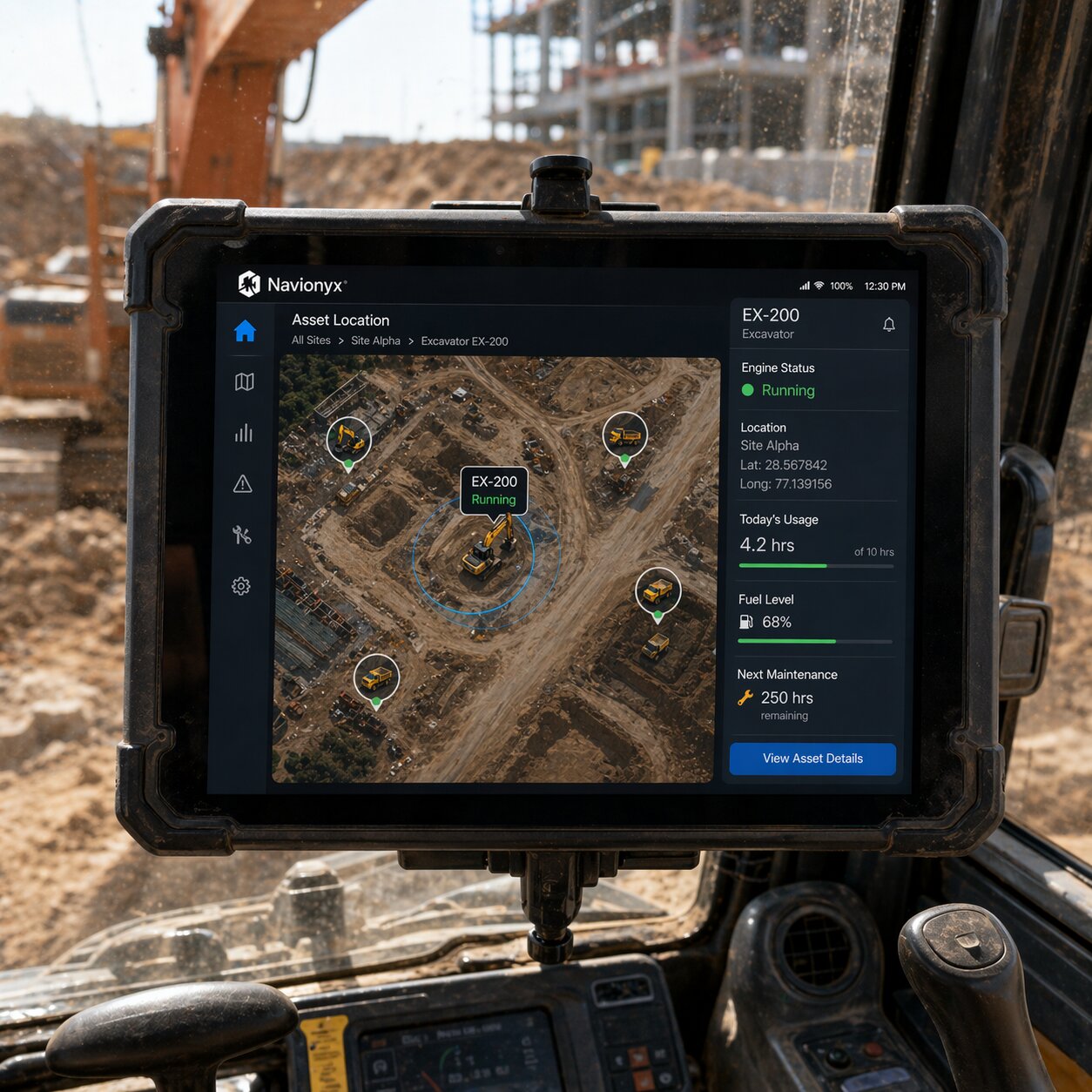 Equipment Location Tracking