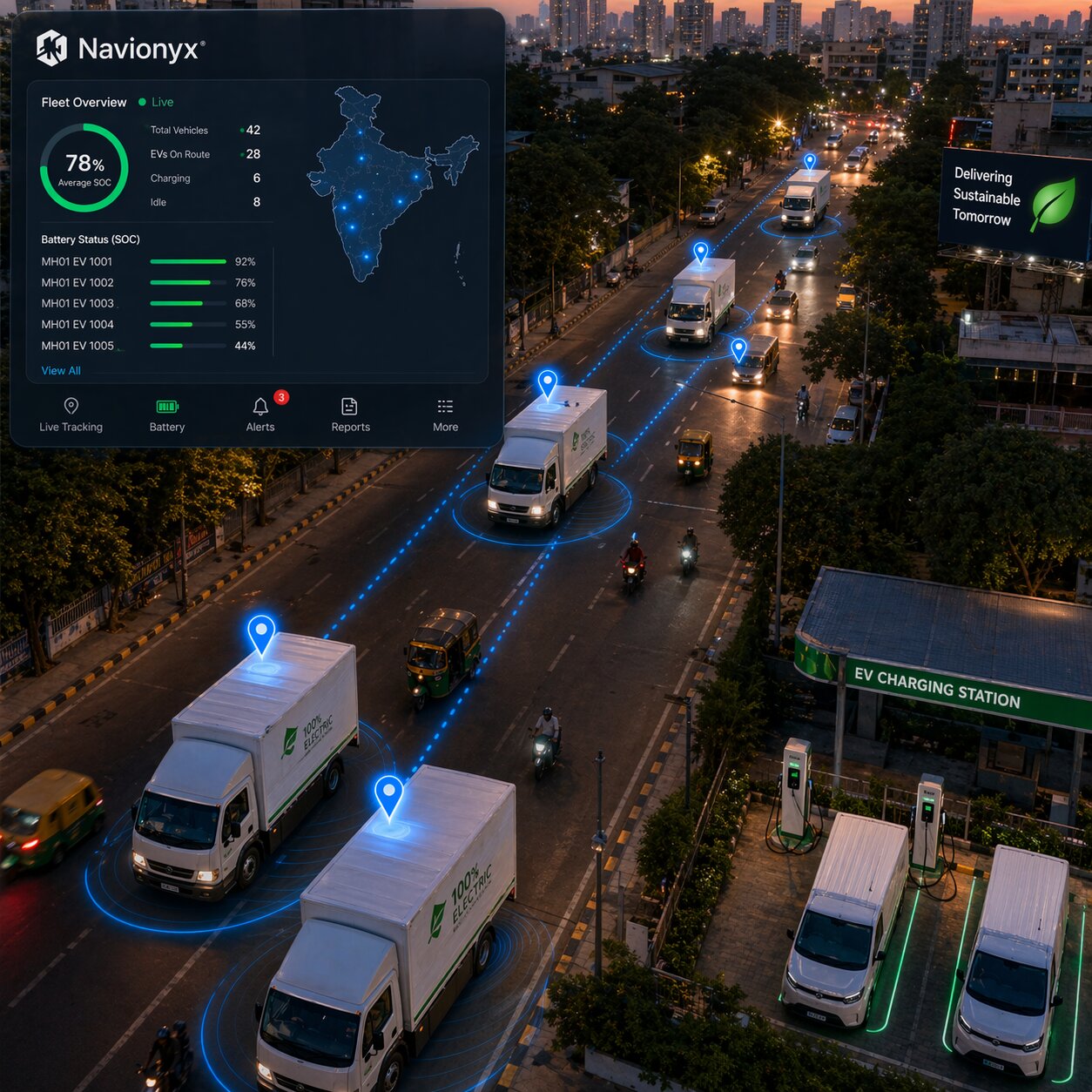 EV Fleet Management Navionyx