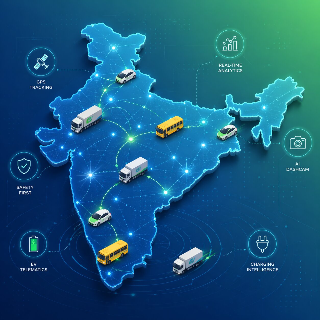 India Map GPS Tracking