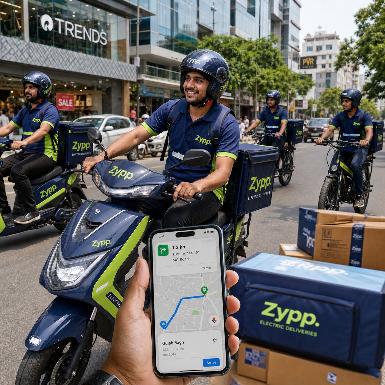 Last Mile Delivery Fleet