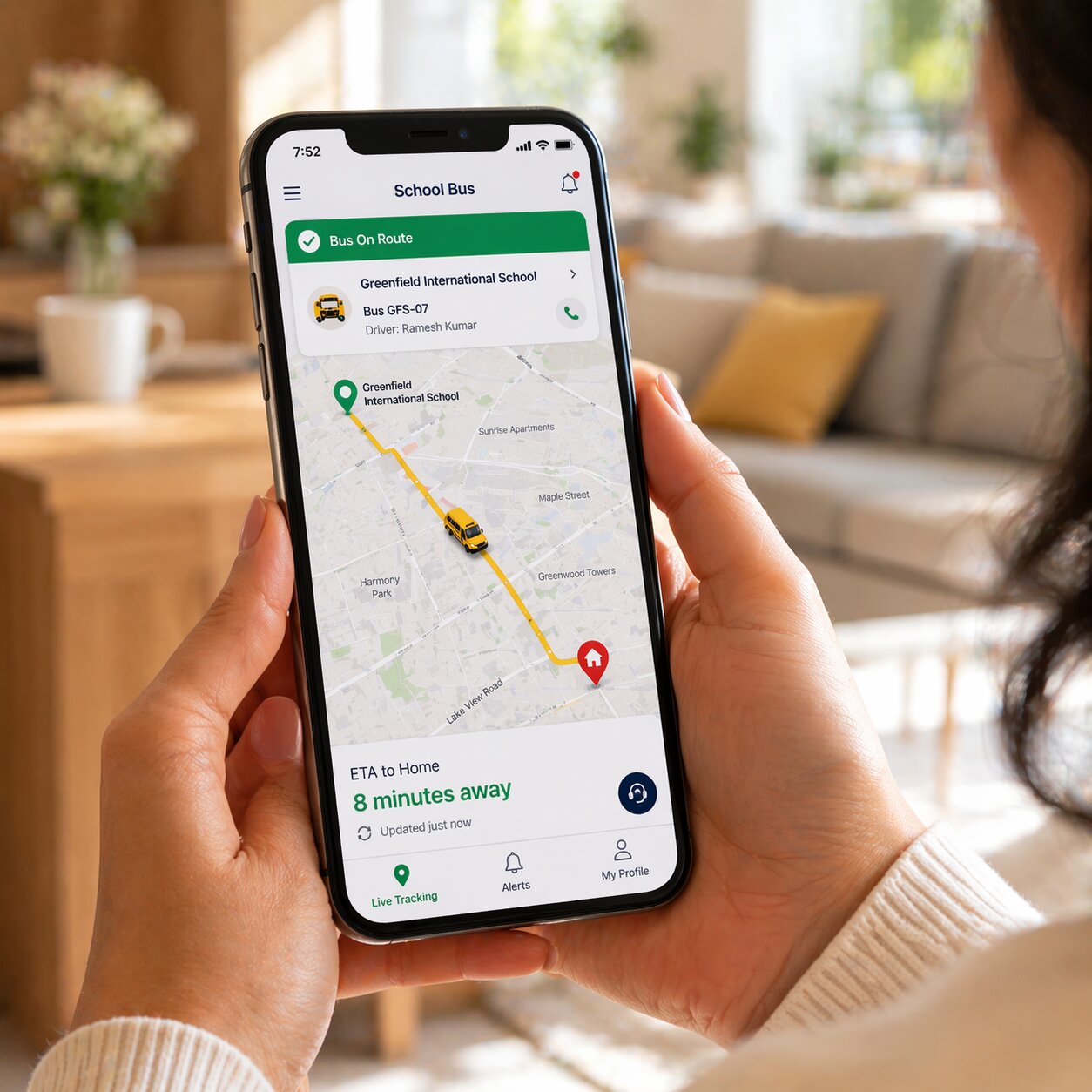 Navionyx School Bus Tracking App