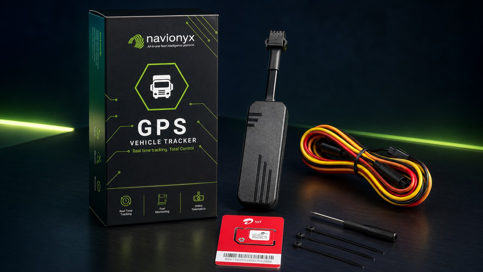 Navionyx GPS vehicle tracker complete kit