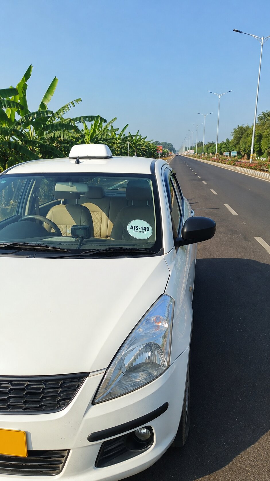 AIS-140 VLTD installation visual for Jalgaon taxis and commercial vehicles