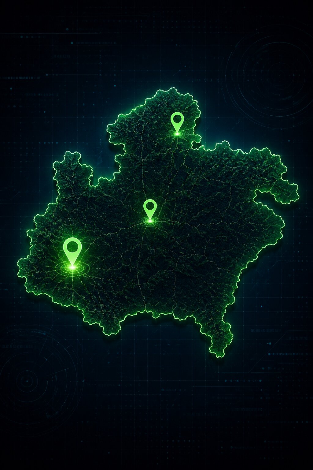 Madhya Pradesh VLTD installation coverage map