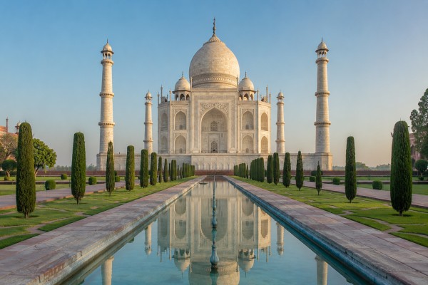Uttar Pradesh VLTD installation coverage card highlighting Taj Mahal.
