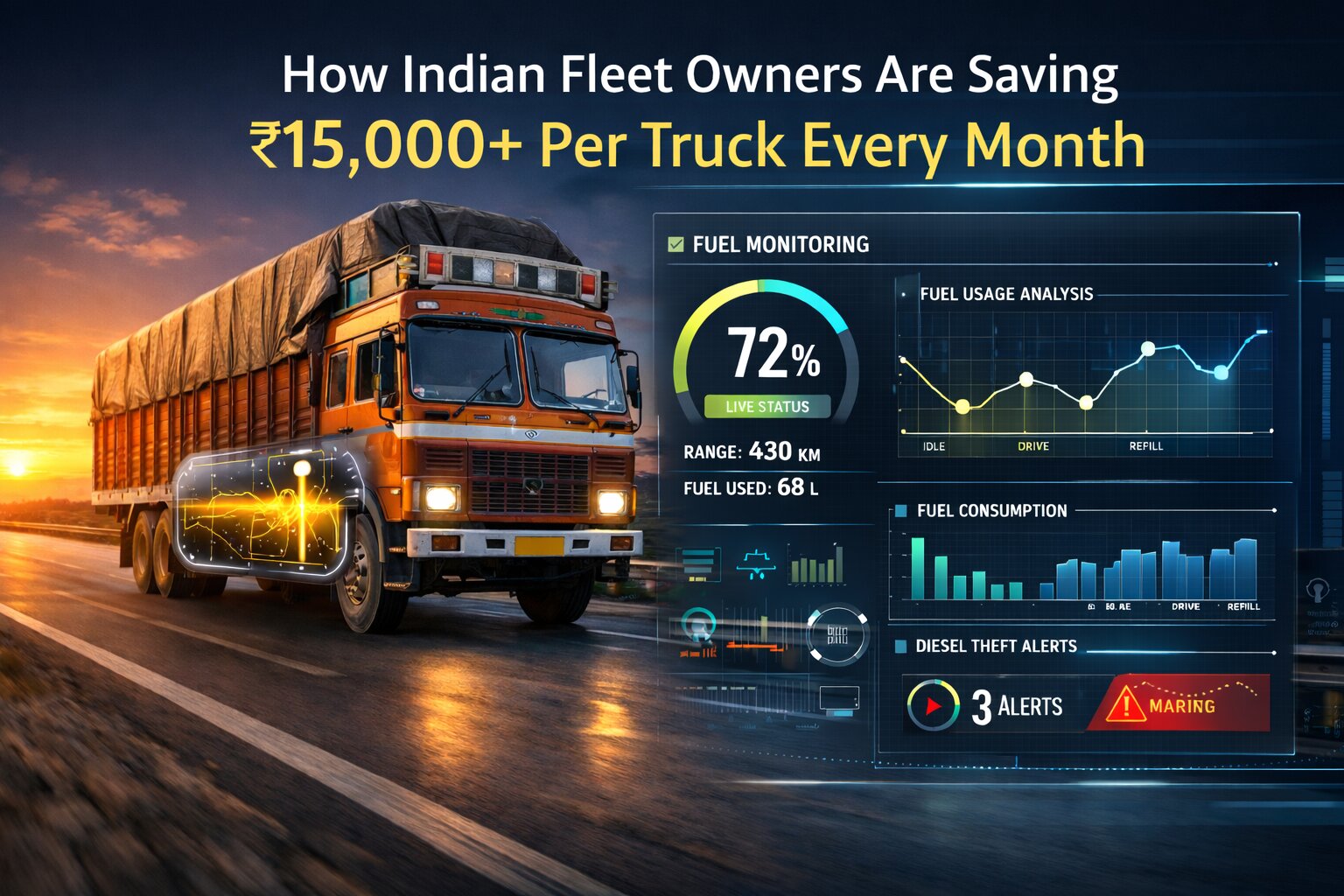 How Indian Fleet Owners Are Saving ₹15,000+ Per Truck Every Month