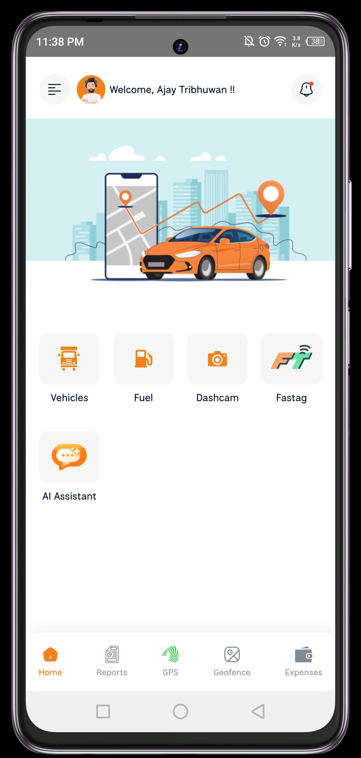 Navionyx android app homepage
