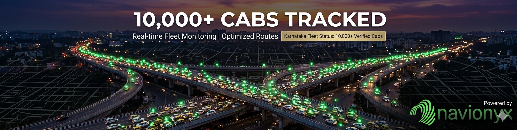 10000 cabs in Karnataka tracked by Navionyx GPS