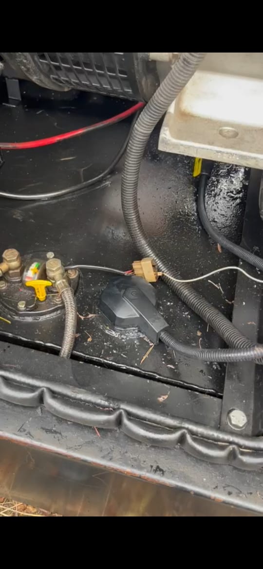 ble sensor on the tank