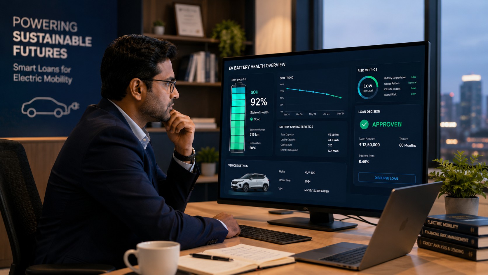 EV Battery Health Dashboard for NBFC Loan Approval