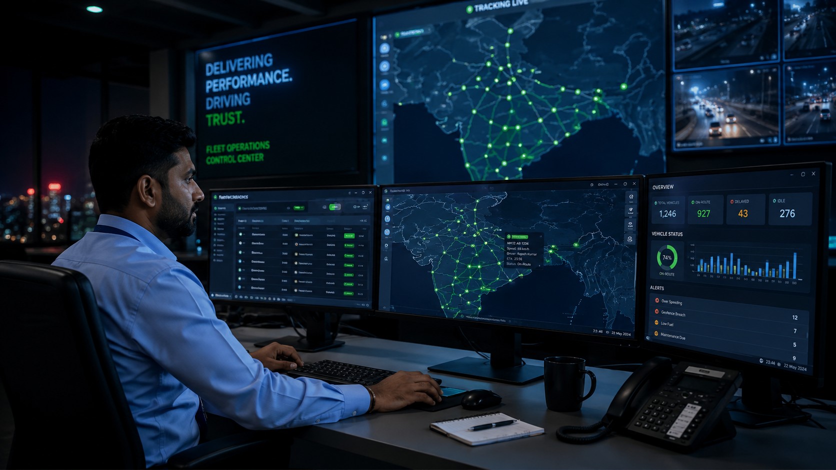 Indian Fleet Operations Control Center