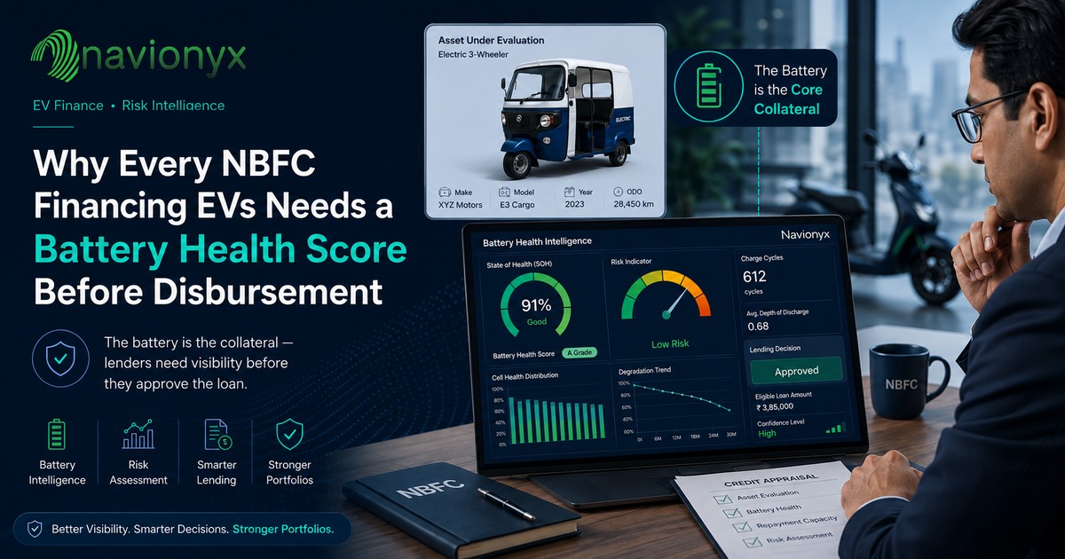 Why Every NBFC Financing EVs Needs a Battery Health Score Before Disbursement