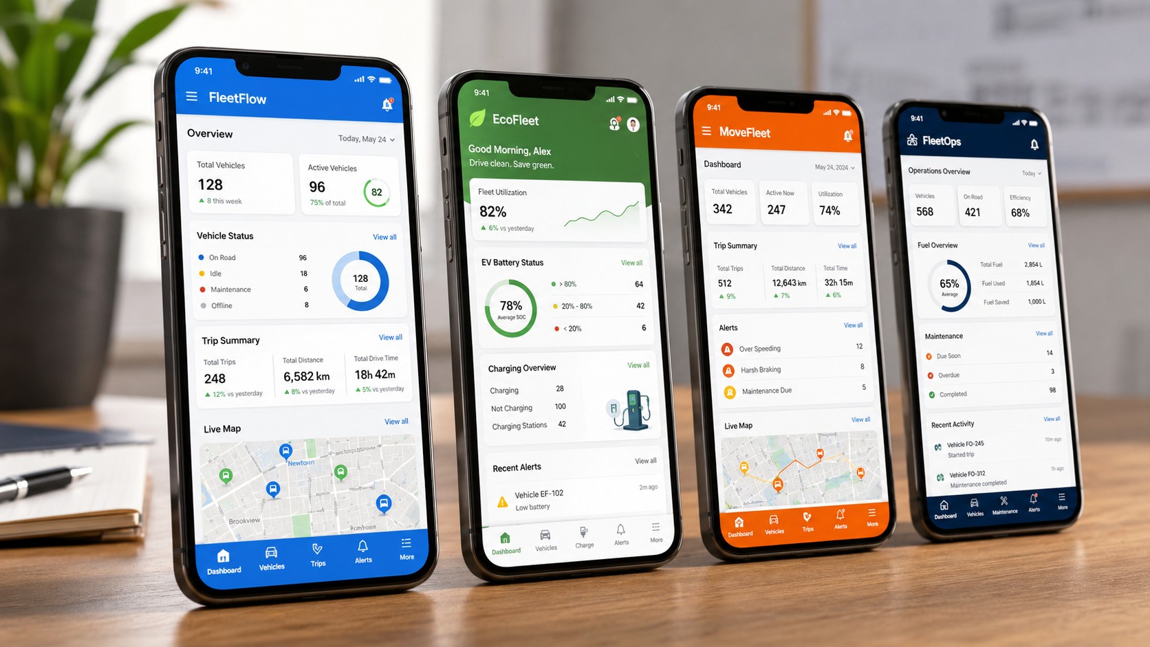 White Label Fleet Management Apps Showcase