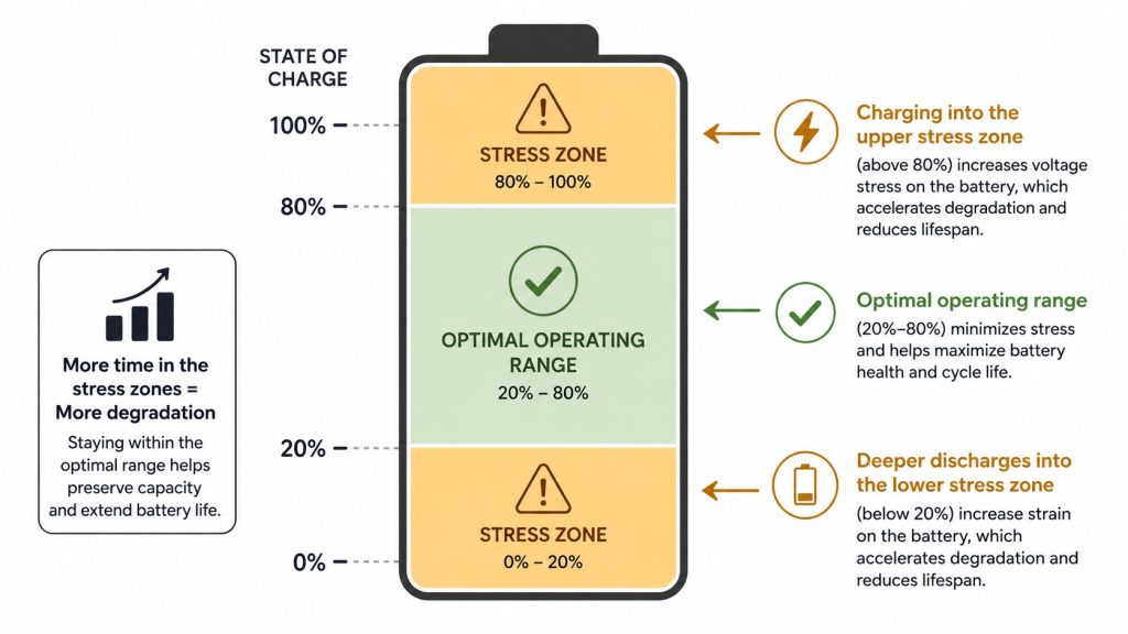 Optimal EV Battery Charging Range: 20% to 80%