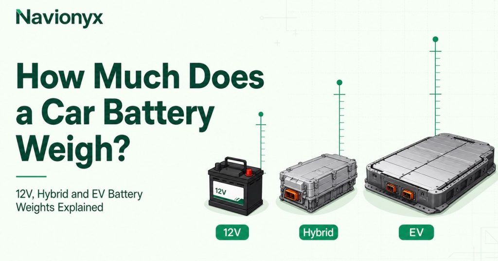 How Much Does a Car Battery Weigh? EV Guide | Navionyx