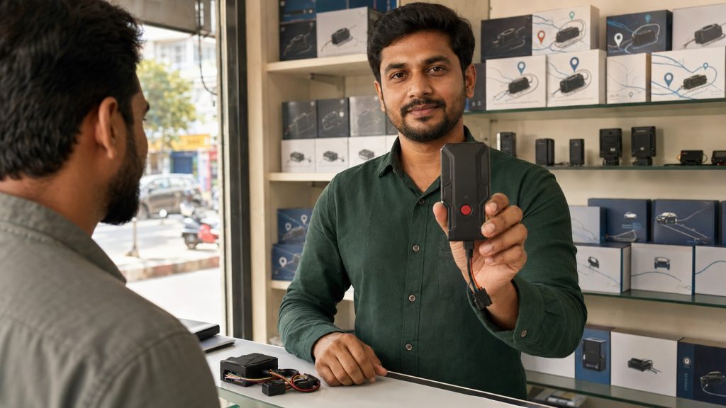 Indian Entrepreneur Starting a GPS Tracker Business