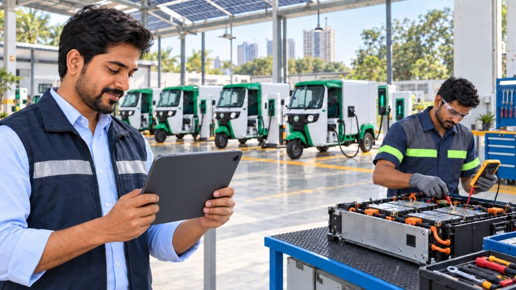 Predictive Maintenance for Electric Vehicle Fleets